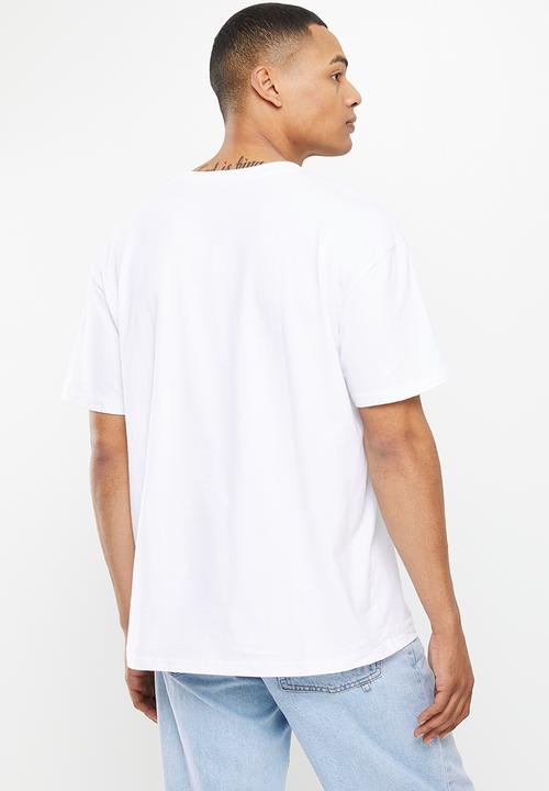 Urban Classics - Attack player oversize tee  - white