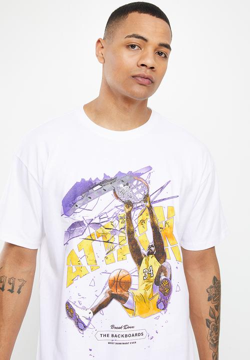 Urban Classics - Attack player oversize tee  - white