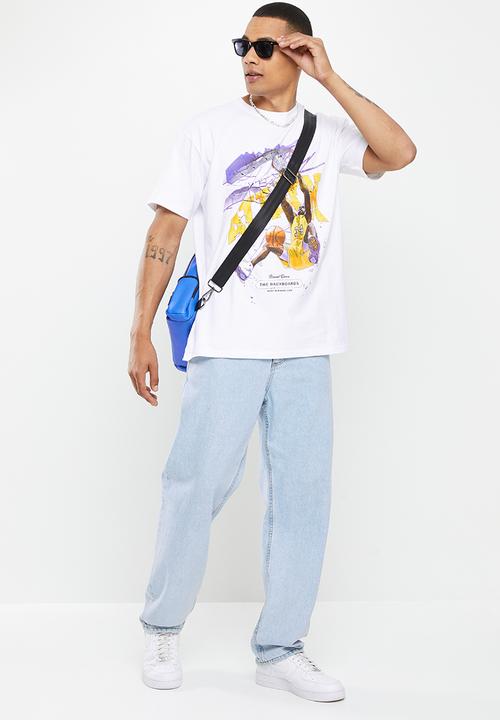 Urban Classics - Attack player oversize tee  - white