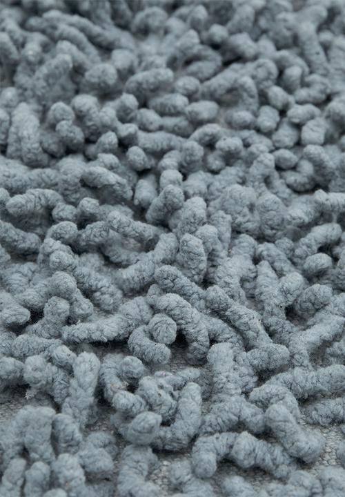 Bathroom Solutions - Fluffy bathroom mat - charcoal