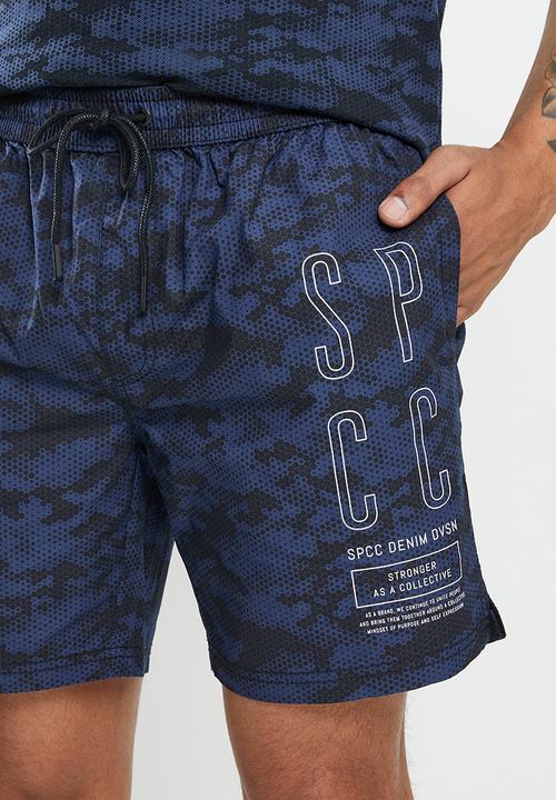 S.P.C.C - Kessler pool short  - dark blue