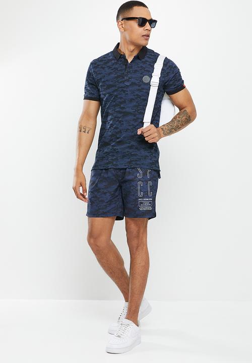 S.P.C.C - Kessler pool short  - dark blue