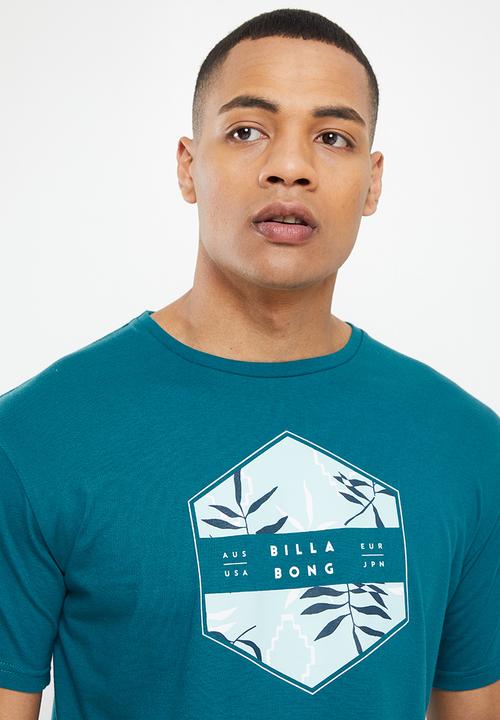 Billabong  - Access short sleeve tee - mid blue