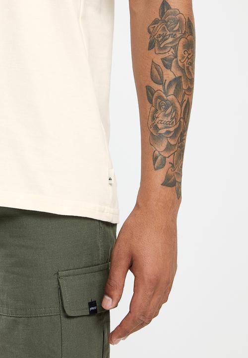Quiksilver - Essentials short sleeve tee - antique white