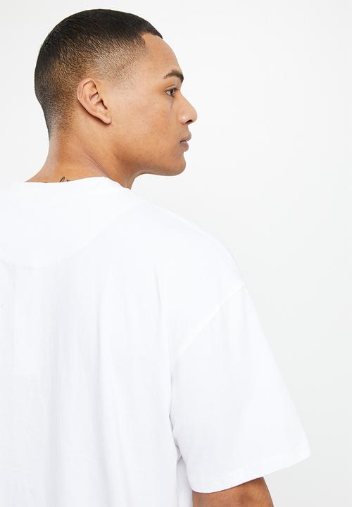 Jonathan D - Bowie boxfit T-shirt with front print - white