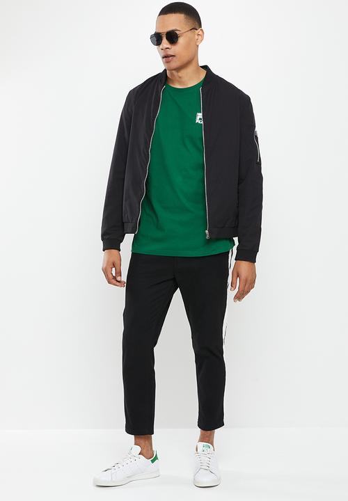 FILA - Stacker label T-shirt - forest green