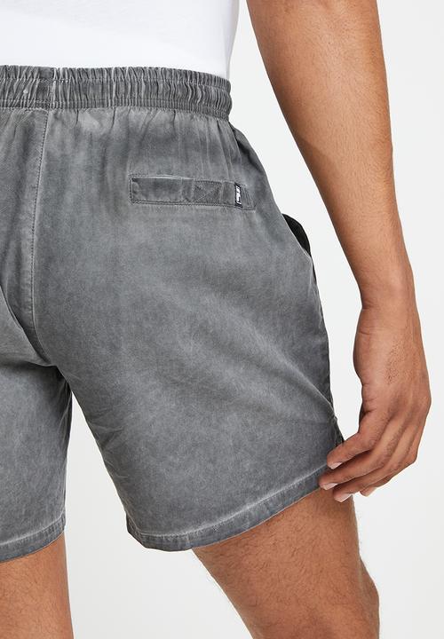 FILA - Rayn shorts - black stone wash