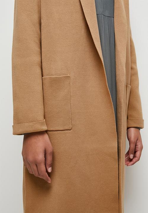 edit - Shawl collar cardi coat - oatmeal