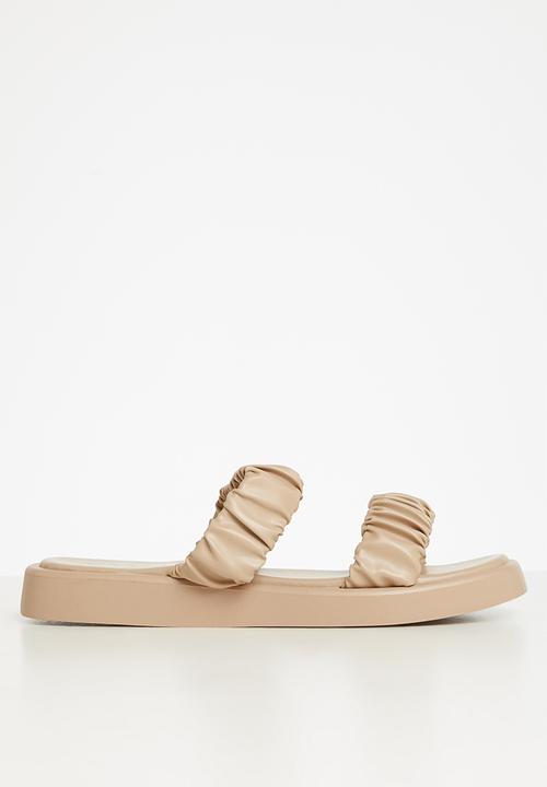 edit - Alison 2 strap weave sandal - tan