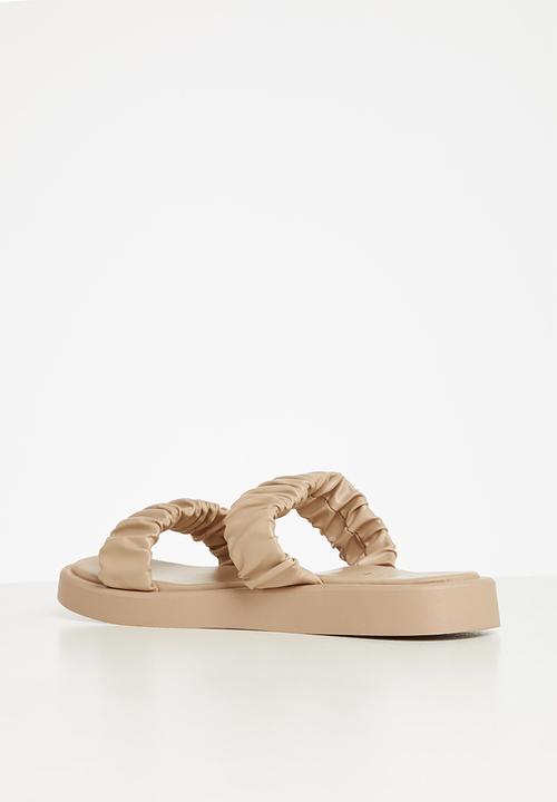edit - Alison 2 strap weave sandal - tan