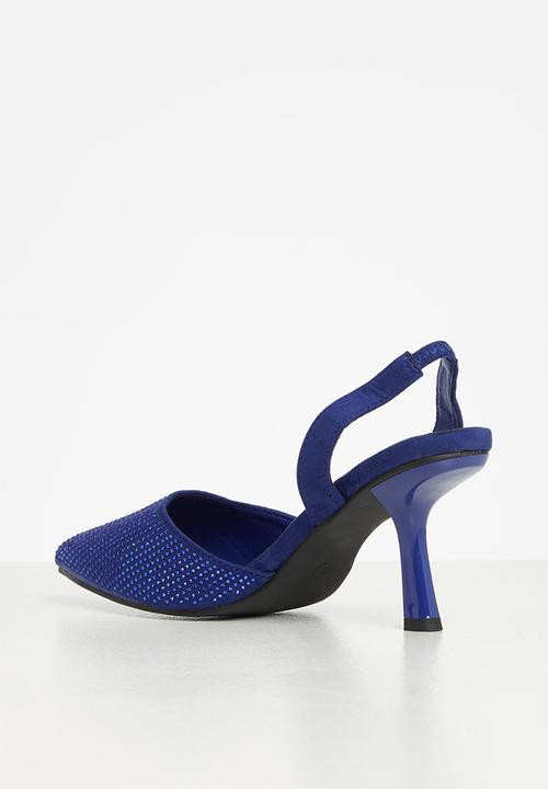 MILLA - Amora slingback heel - cobalt