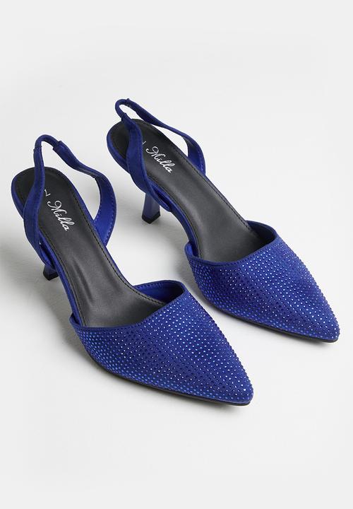 MILLA - Amora slingback heel - cobalt