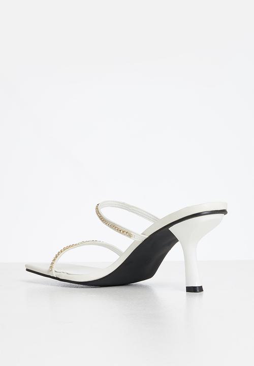 MILLA - Aniqah embellished mule - milk