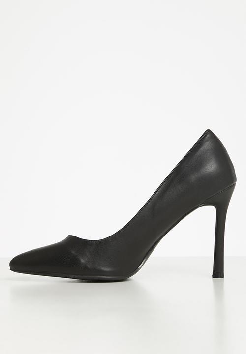 edit - Basic court stilleto - black