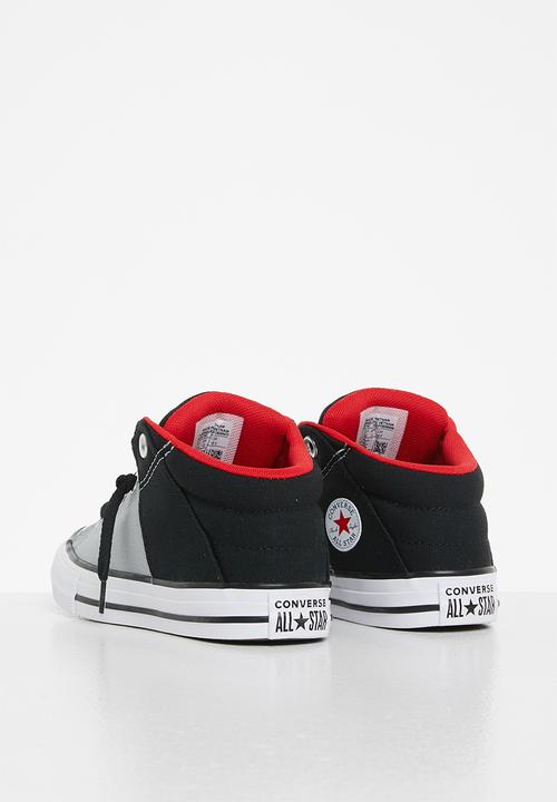 Converse - Chuck taylor all star axel  - ash stone, black & university red