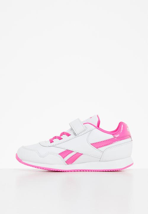 Reebok - Reebok royal cl jog 3.0 1v - ftwr white, ftwr white & atomic pink