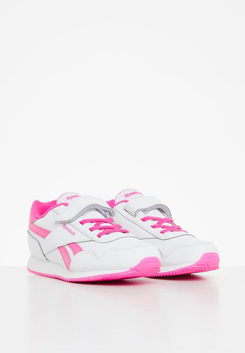 Reebok - Reebok royal cl jog 3.0 1v - ftwr white, ftwr white & atomic pink