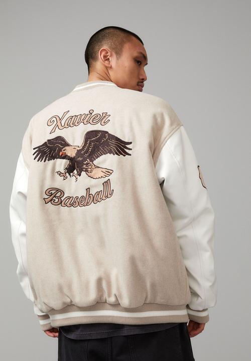 Factorie - Varsity jacket - xaiver baseball/beige