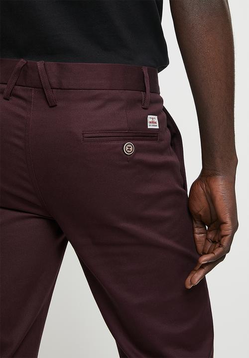 Ben Sherman - Ben sherman chino pant - burg