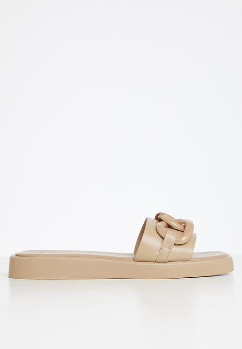 Superbalist - Ru chain trim sandal - brown