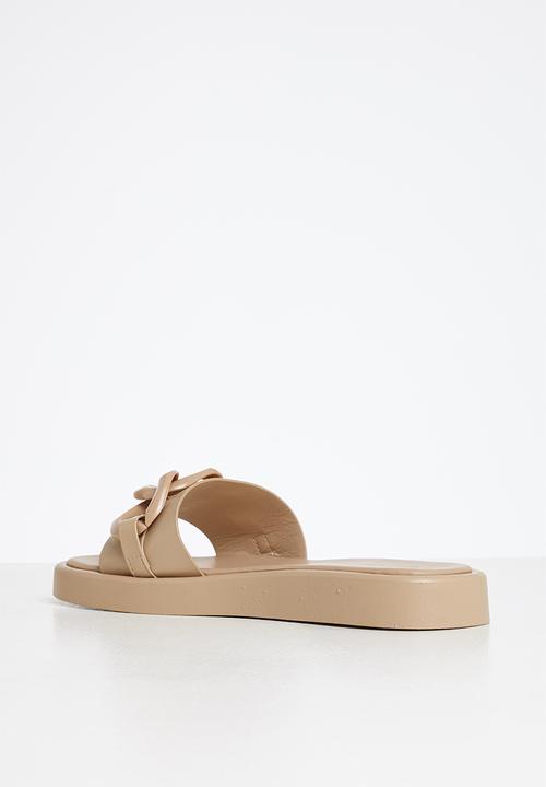 Superbalist - Ru chain trim sandal - brown
