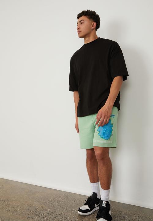 Factorie - Basic baggy t shirt - black