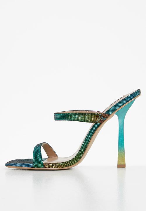 Steve Madden - Lunah stiletto mule heel - teal