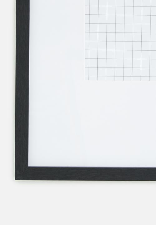 Sixth Floor - A3 gallery frame - black