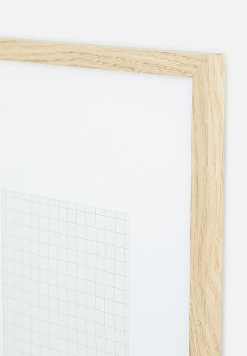 Sixth Floor - A3 gallery frame - natural