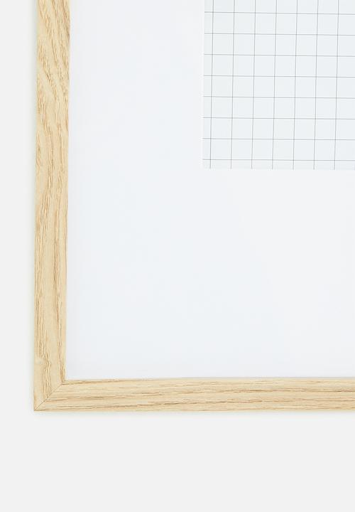 Sixth Floor - A3 gallery frame - natural