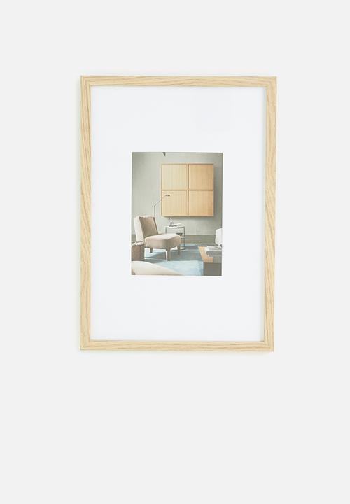 Sixth Floor - A3 gallery frame - natural