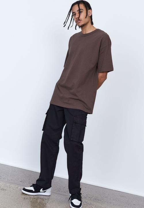 Factorie - Premium oversized t shirt - bracken brown