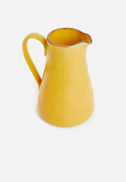 Sixth Floor - Demeter pitcher-mustard