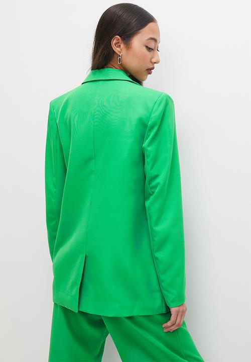 Superbalist - Single breasted blazer - bright green