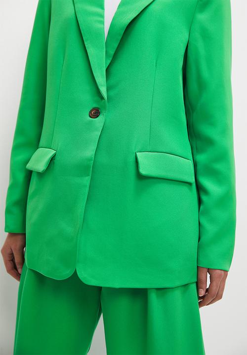 Superbalist - Single breasted blazer - bright green