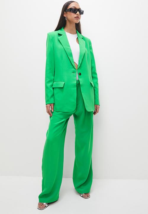 Superbalist - Single breasted blazer - bright green
