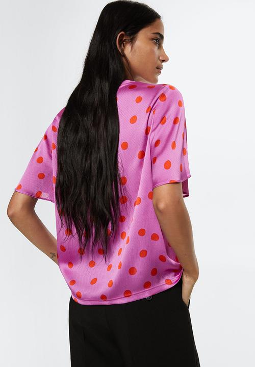 MANGO - Blouse nice - pink