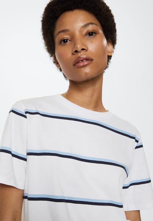 MANGO - T-shirt bella-h - white