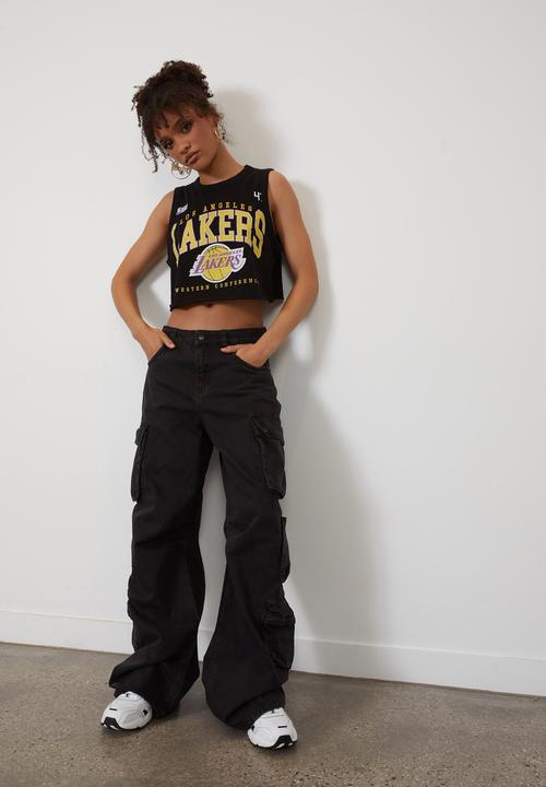 High Street Multi-pocket, Heavy Industry Washed, Old-fashioned Cargo Jeans