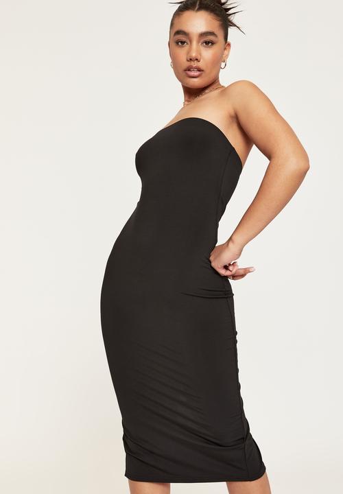 Supré  - Koko bandeau midi dress - black