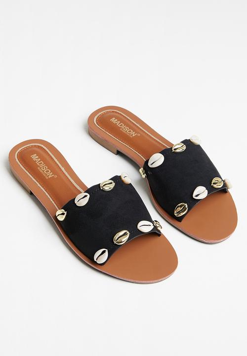 Madison® - Cassandra slide sandal - black