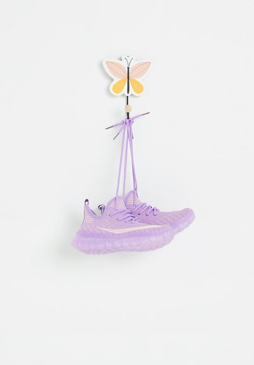 H&S - Flutter wall hook - pink&yellow