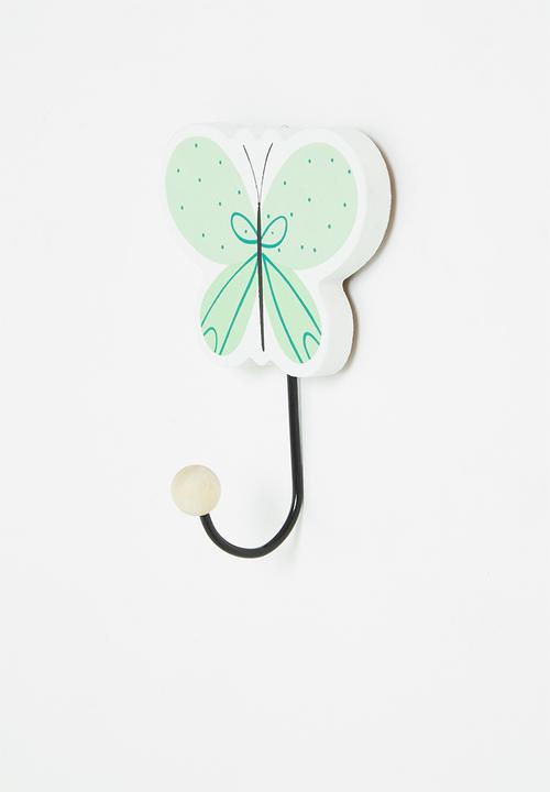H&S - Flutter wall hook - green