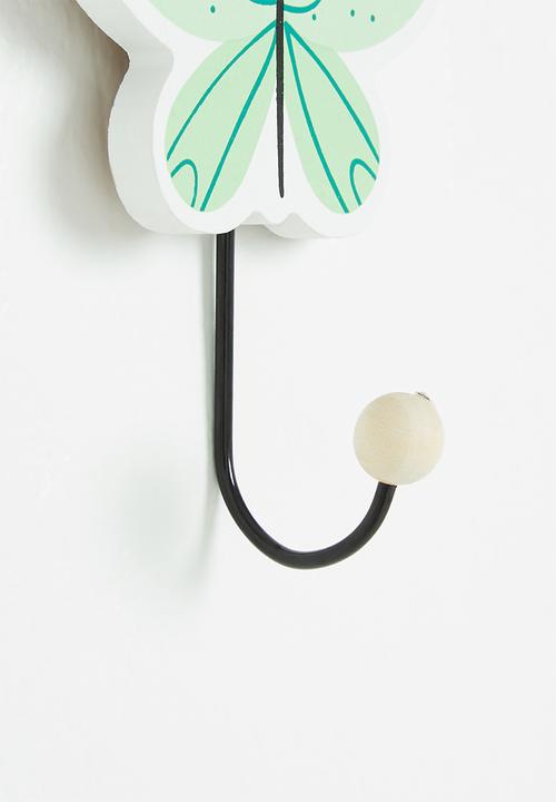 H&S - Flutter wall hook - green