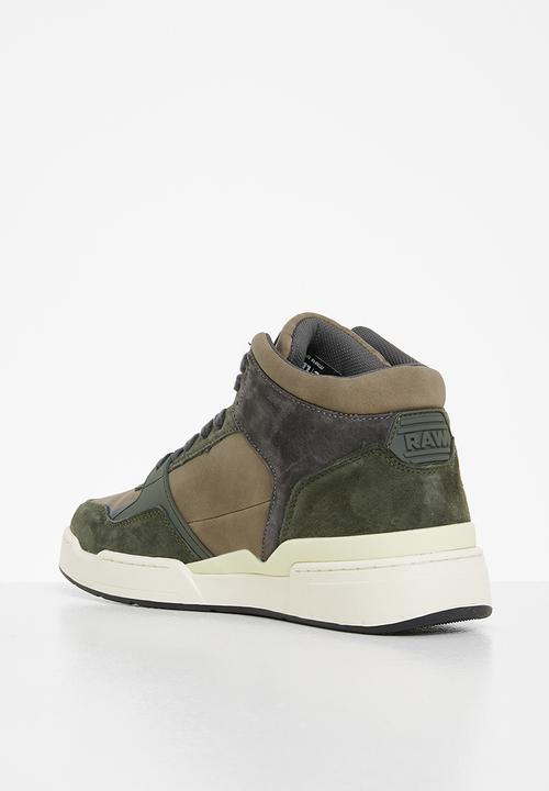 G-STAR - Attacc mid blk m - olive & taupe
