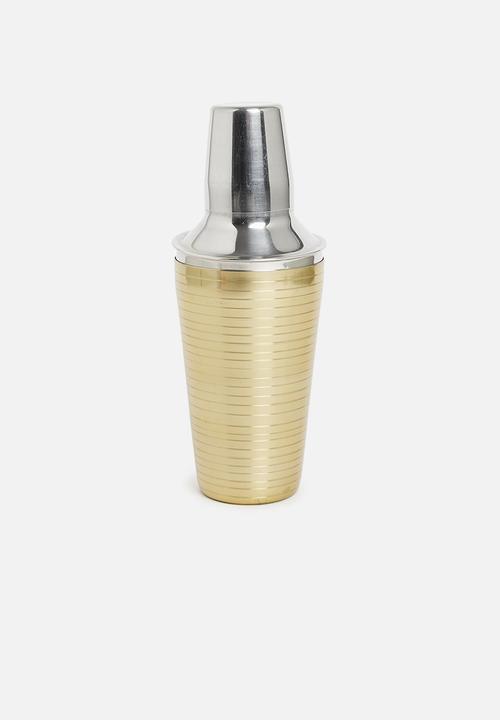 Excellent Houseware - Cocktail shaker - gold
