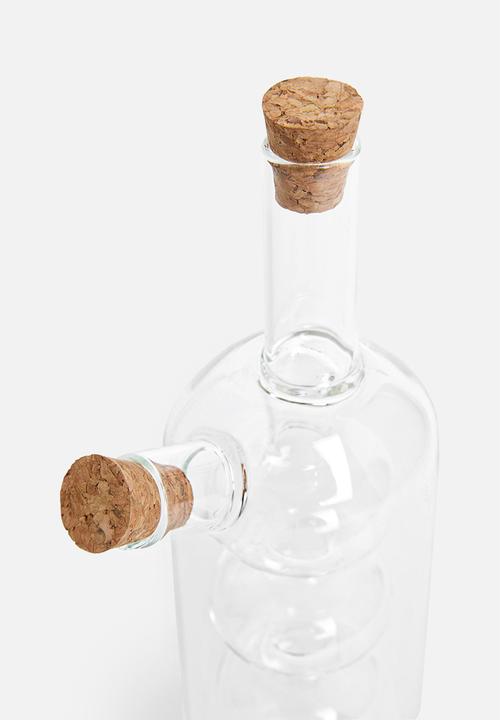 Excellent Houseware - Oil & vinegar bottle-clear