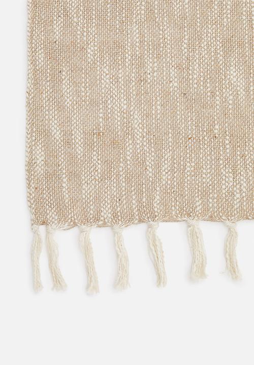 H&S - Coilow throw - natural