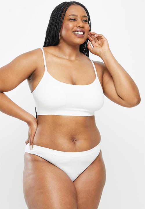 DORINA - Plus 2 pack orla light padded bralette - ivory & grey