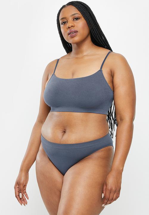DORINA - Plus 2 pack orla light padded bralette - ivory & grey